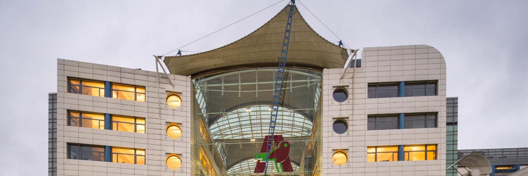 Winkelcentrum Auchan in Kirchberg